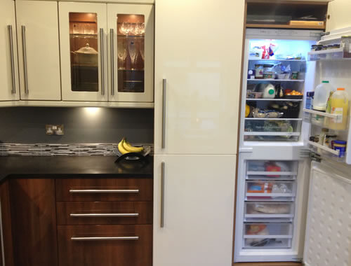 Intergrated fridge freezer - for more info call Rightstyle Kitchens on 01942 810 800